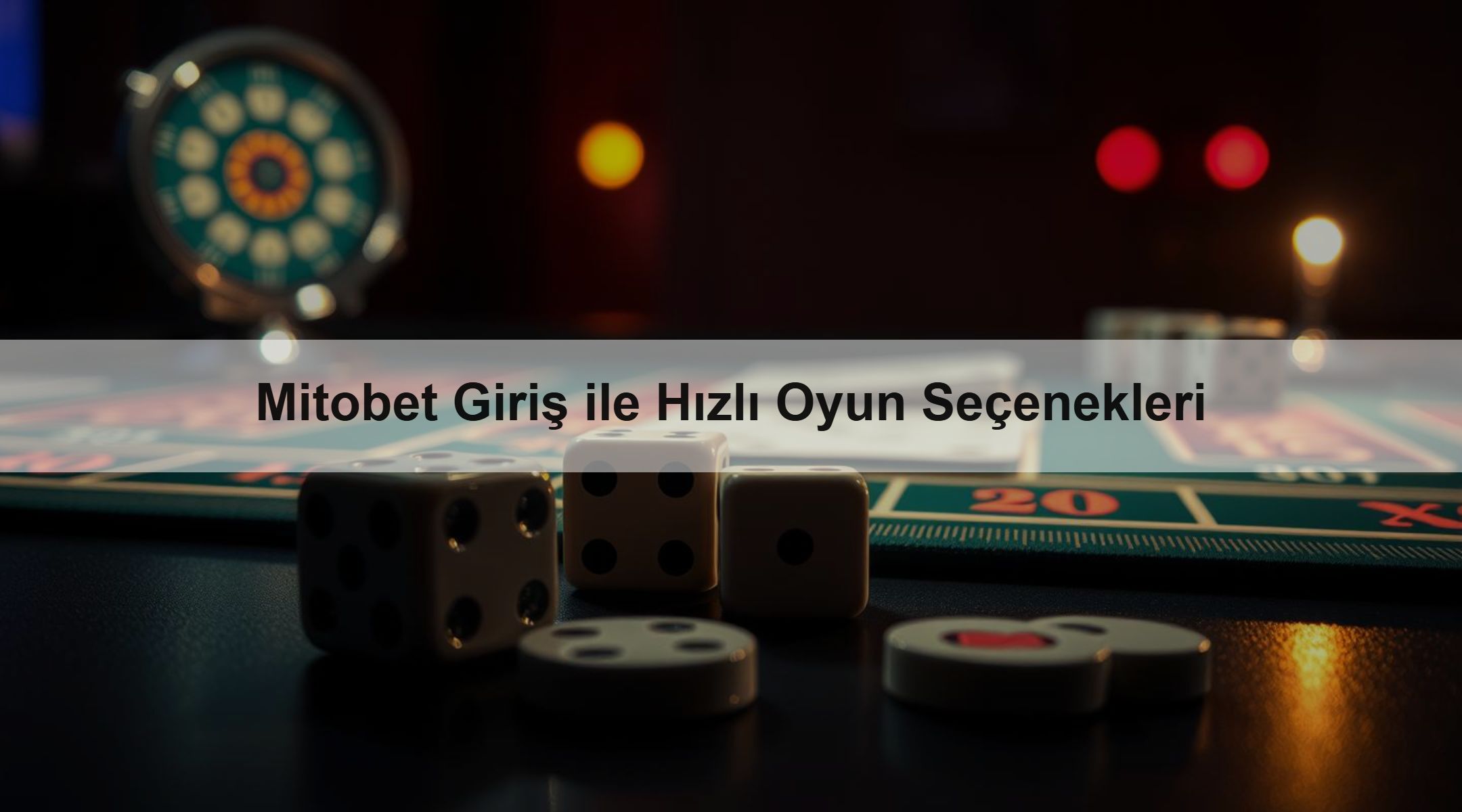 Mitobet Giriş ile Hızlı Oyun Seçenekleri